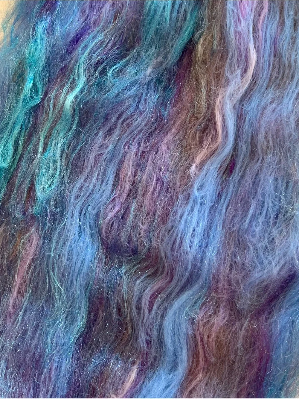Sweet Dreams Art Batt for Spinning and Felting